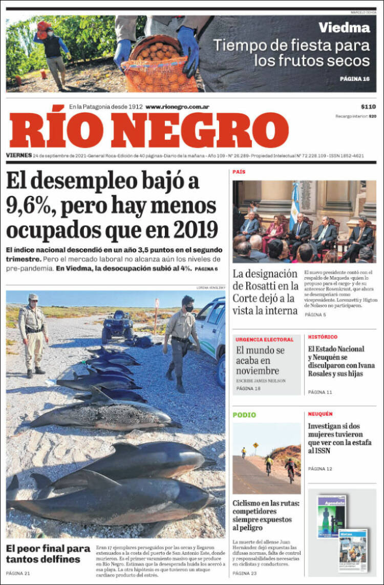 Portada de Rio Negro (Argentina)