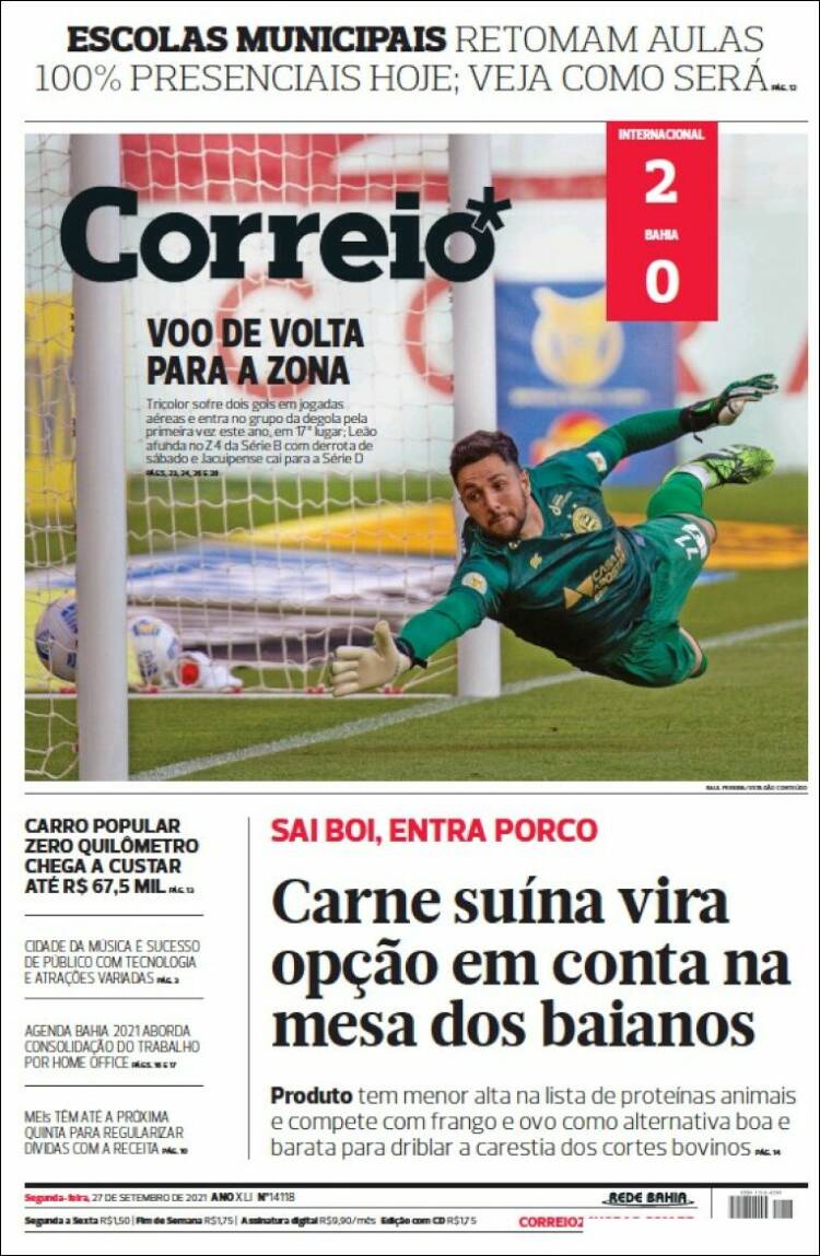 Portada de Correio* (Brasil)