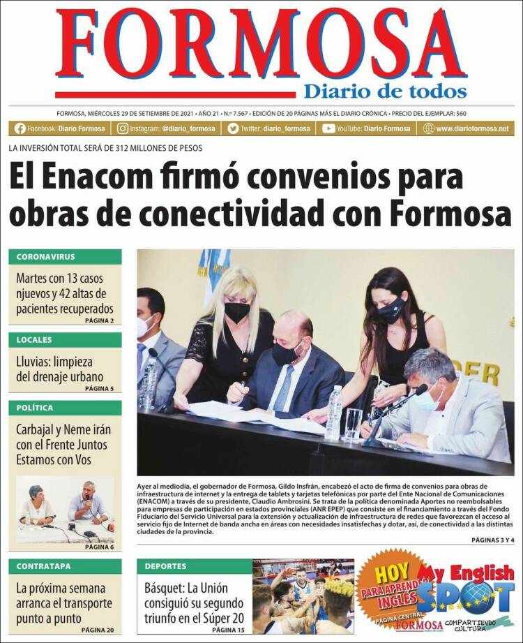 Portada de Formosa (Argentine)