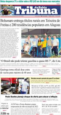 Portada de Tribuna da Bahia (Brasil)