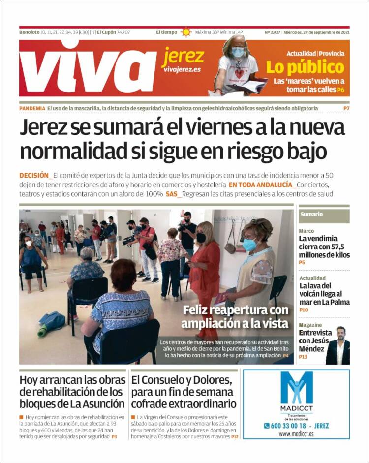 Portada de Información - Jerez (España)