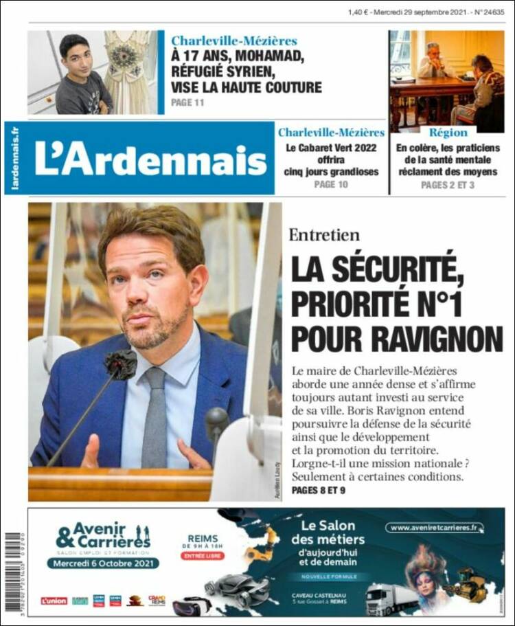 Portada de L'Ardenais (France)