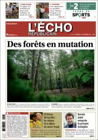 Portada de L'Echo Républicain (France)