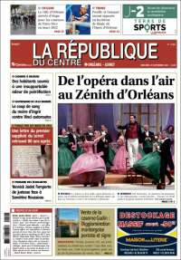 Portada de La République du Centre (France)