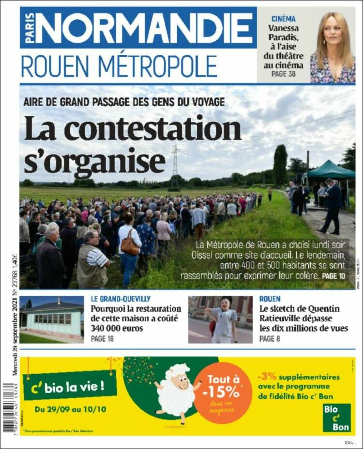 Portada de Paris Normandie (France)