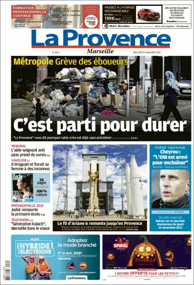 Portada de La Provence (France)