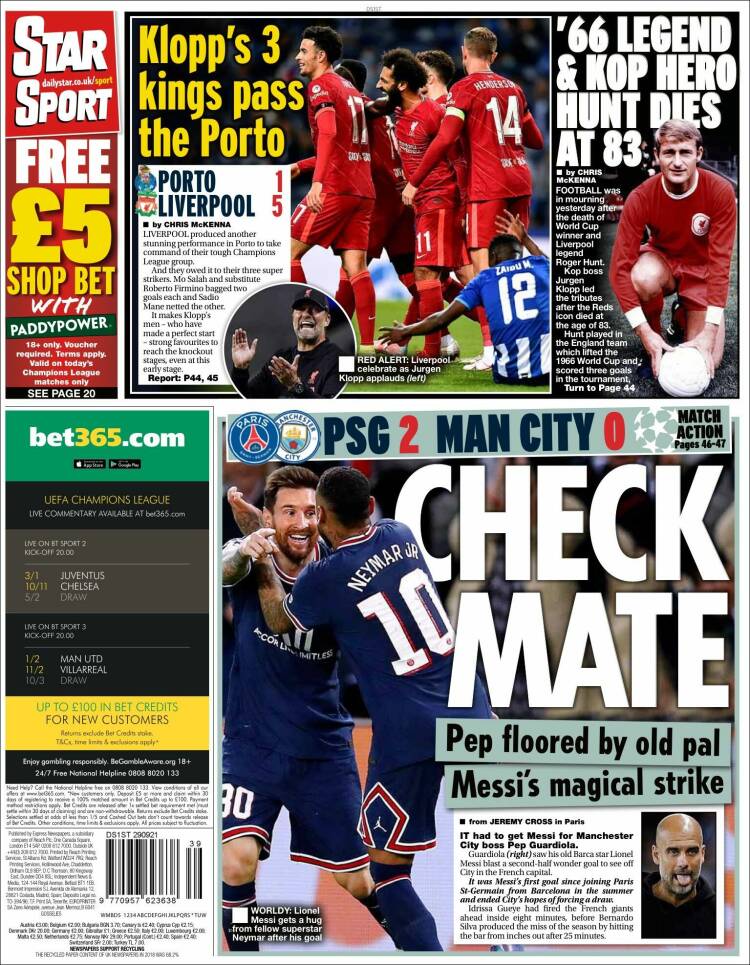 Portada de Star Sport (Royaume-Uni)