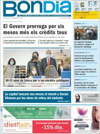 Portada de Diari Bondia (Andorre)