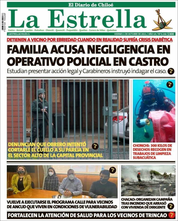 Portada de Estrella de Chiloé (Chile)