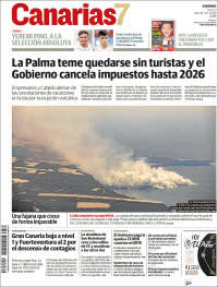 Portada de Canarias 7 (España)