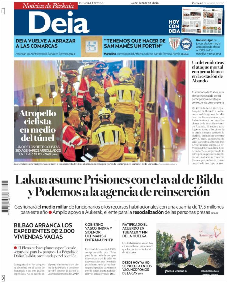 Portada de Deia (España)