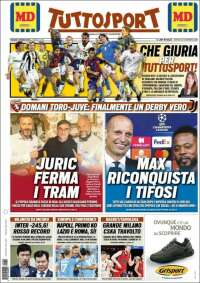 Portada de Tuttosport (Italy)