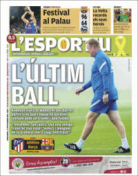 Portada de L'Esportiu (Espa&ntilde;a)