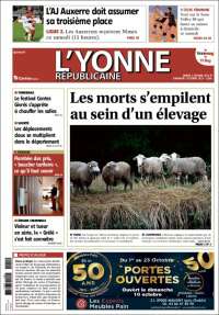 Portada de L'Yonne-Républicaine (Francia)