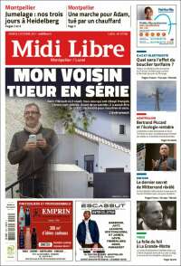 Portada de Midi Libre (Francia)