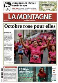Portada de La Montagne (Francia)