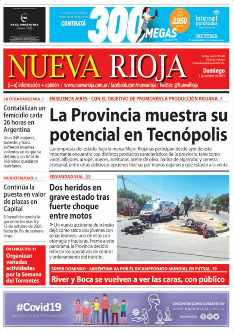 Portada de Nueva Rioja (Argentina)