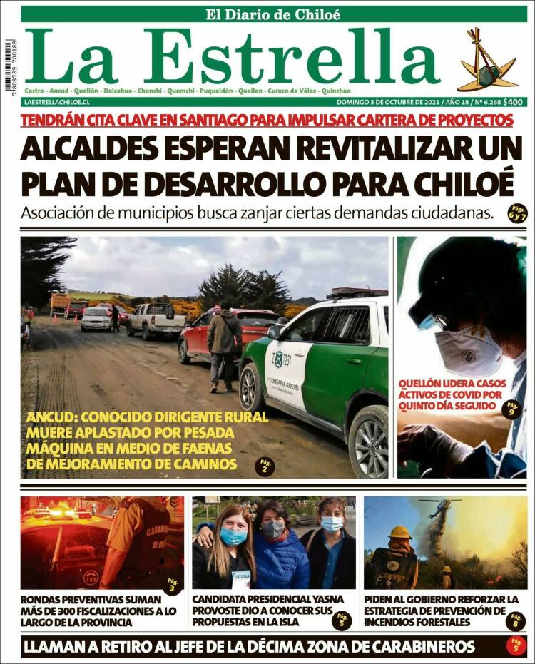Portada de Estrella de Chiloé (Chile)