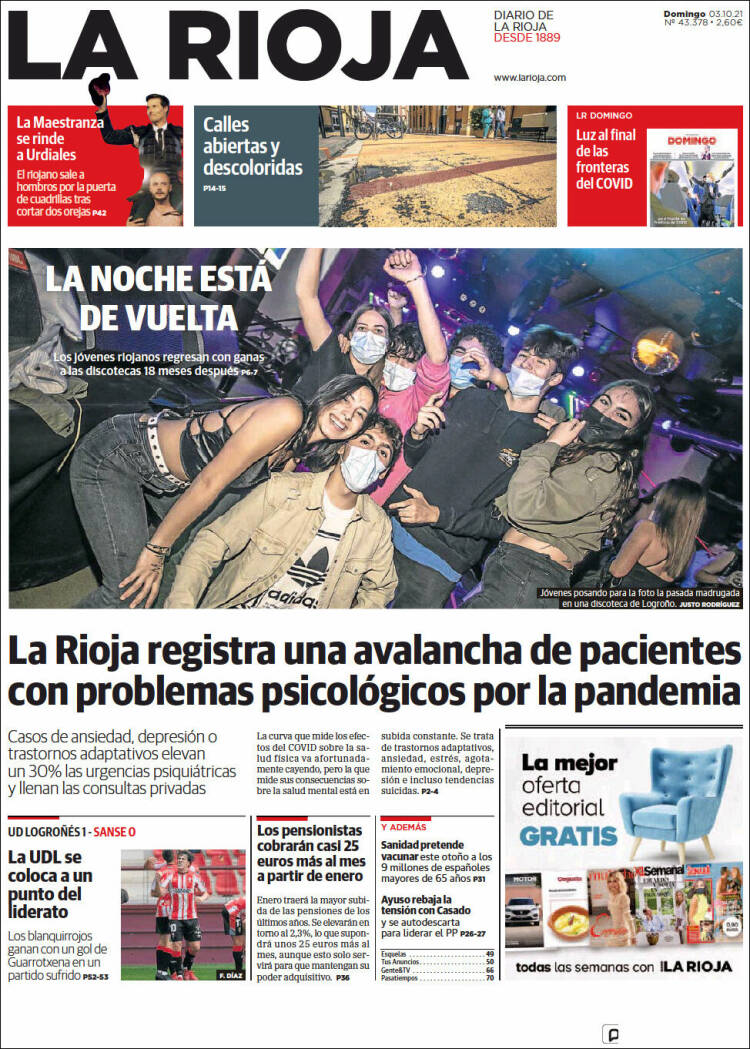 Portada de La Rioja (España)