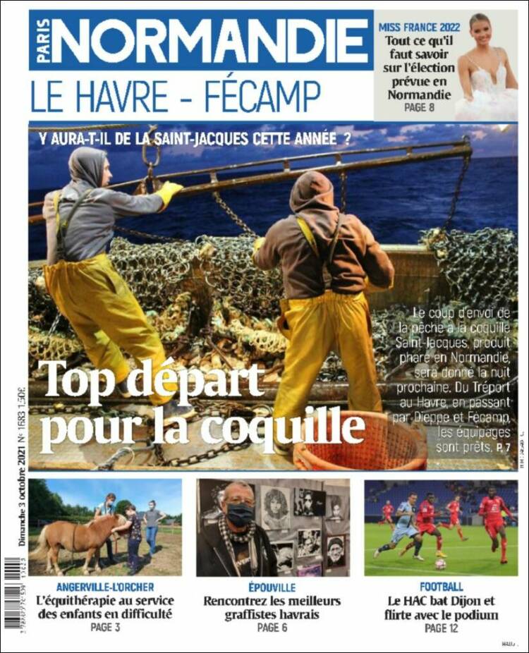 Portada de Le Havre Libre (Francia)