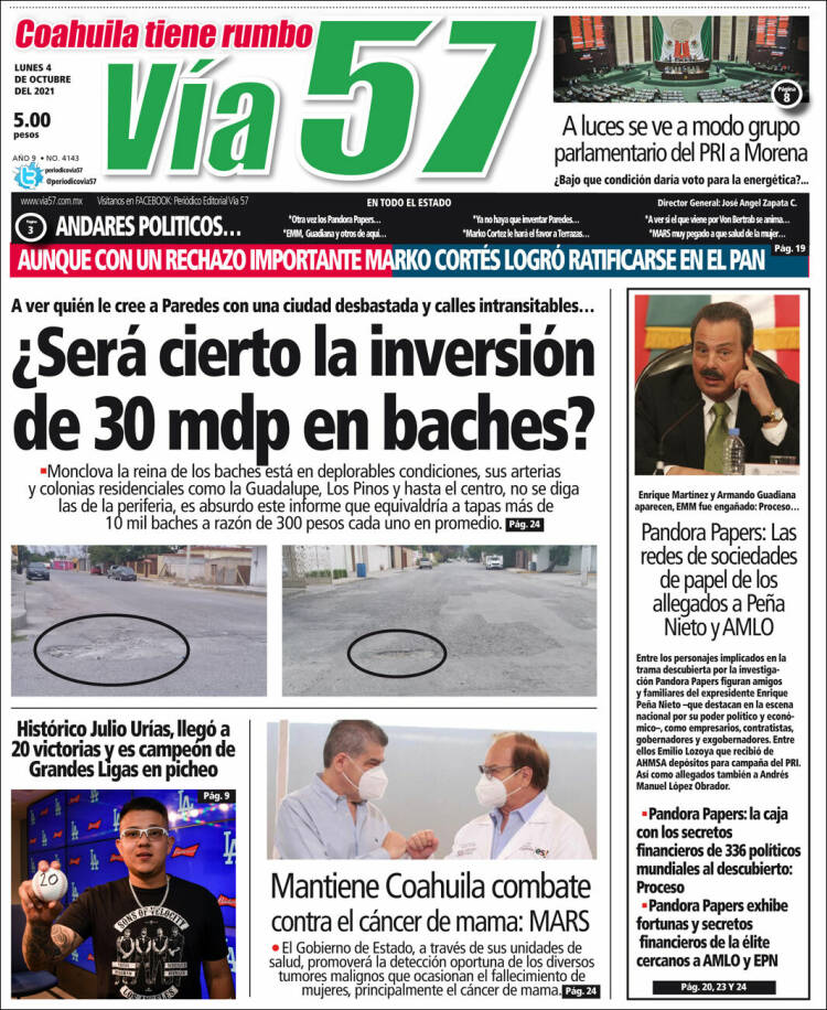 Portada de Via57 (M&eacute;xico)