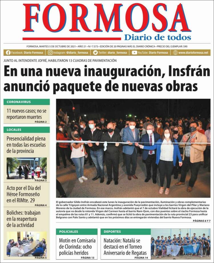 Portada de Formosa (Argentina)