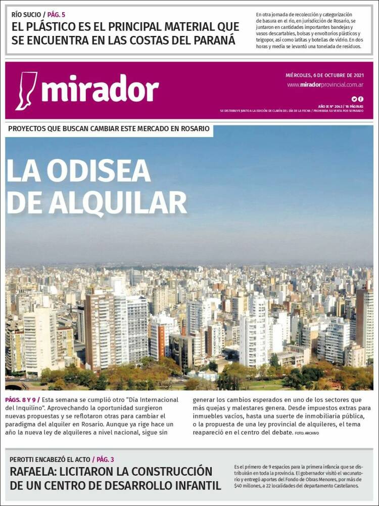 Portada de Mirador Provincial (Argentina)