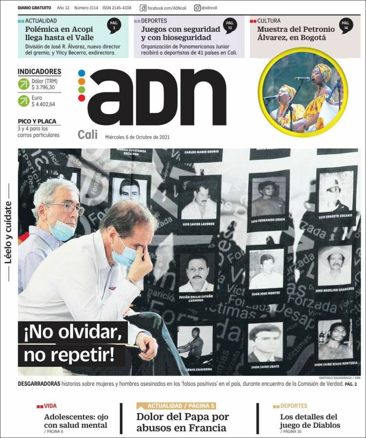 Portada de ADN - Cali (Colombia)
