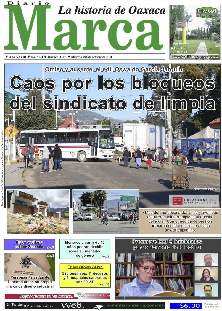 Portada de Diario Marca (M&eacute;xico)
