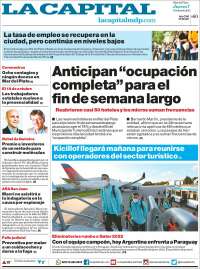 Portada de Diario La Capital - Mar del Plata (Argentina)