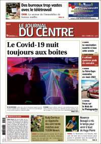 Portada de Le Journal du Centre (Francia)