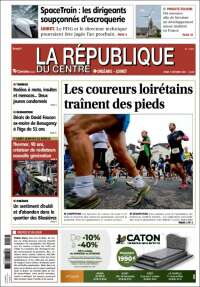 Portada de La République du Centre (France)