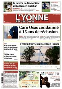 Portada de L'Yonne-Républicaine (Francia)