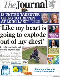 Portada de The Journal (Reino Unido)