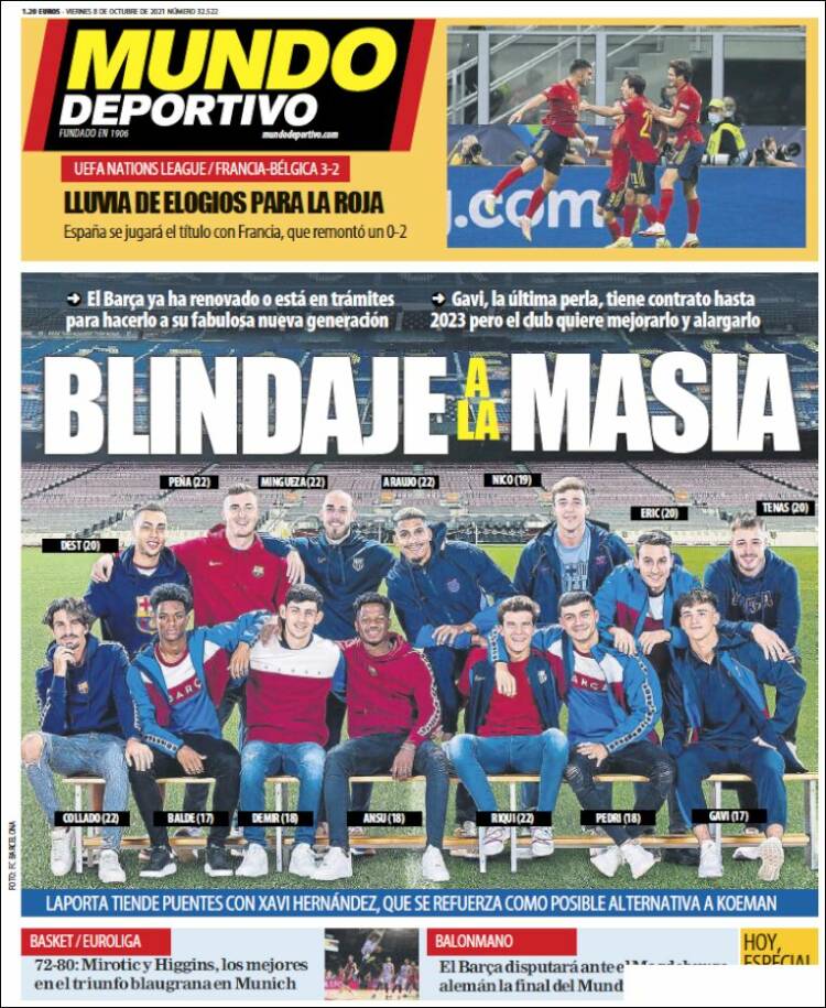 Portada de El Mundo Deportivo (España)