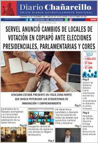 Portada de Diario Chañarcillo (Chile)