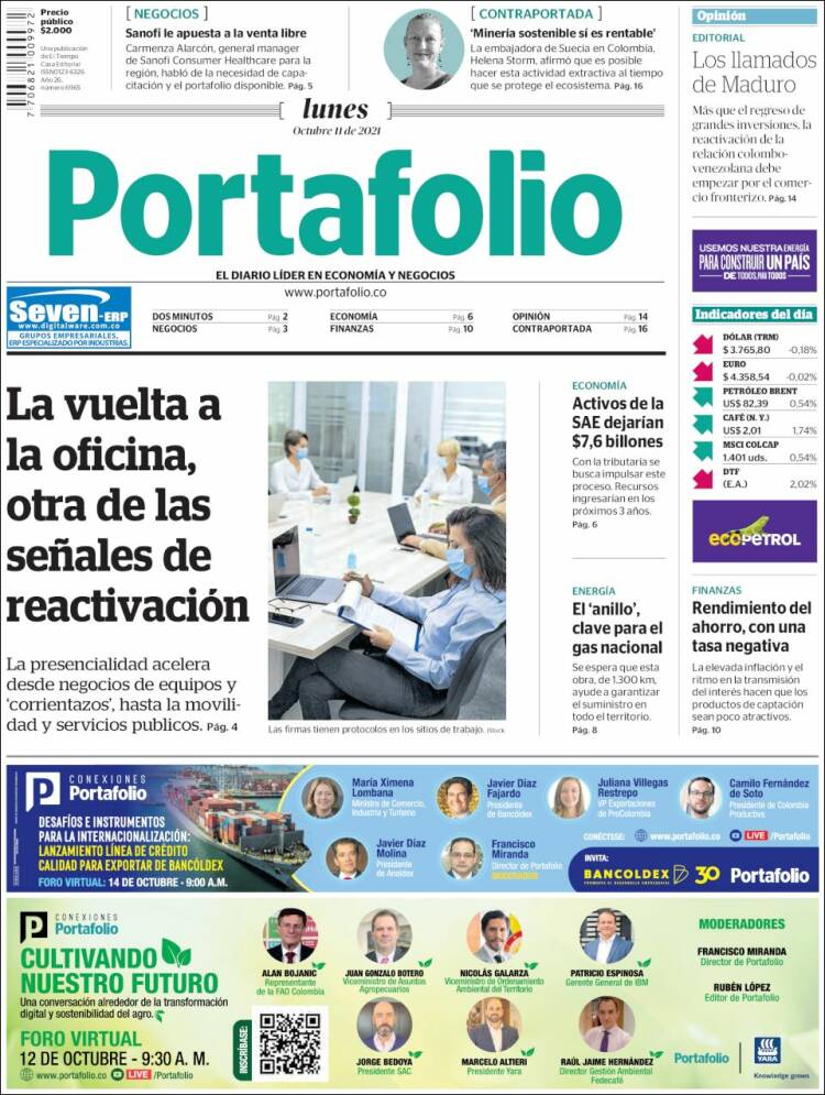 Portada de Portafolio (Colombia)