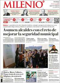Portada de Milenio de León (Mexique)