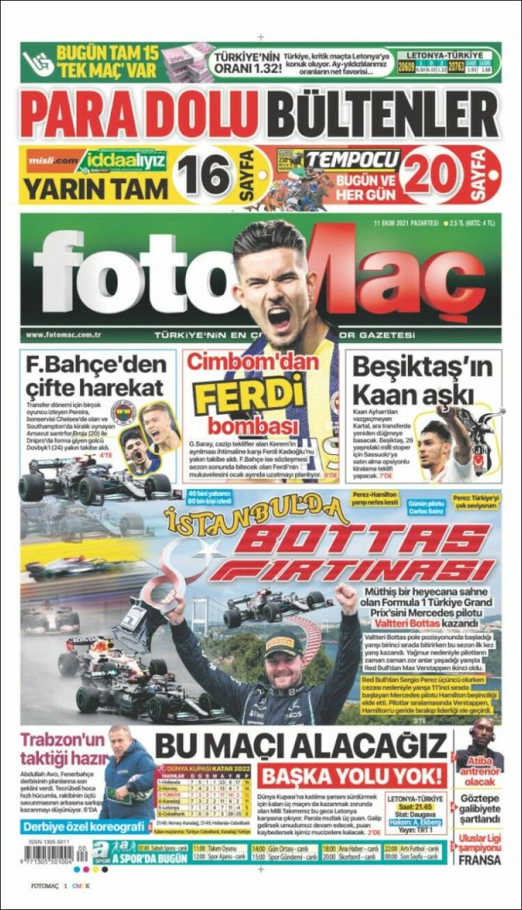 Portada de Fotomaç (Turqu&iacute;a)