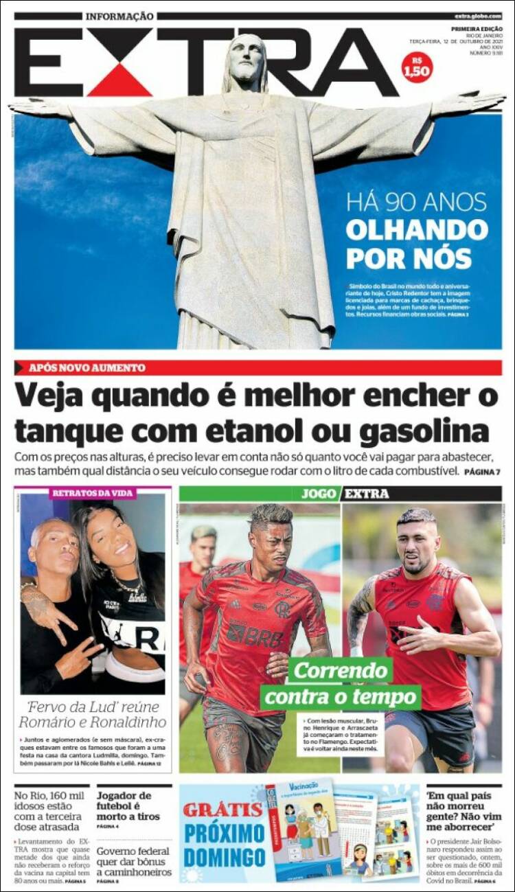 Portada de Extra (Brasil)