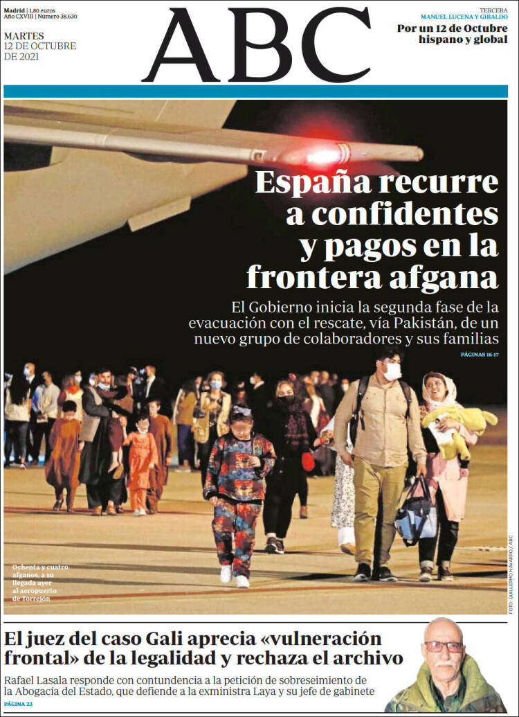 Portada de ABC (España)
