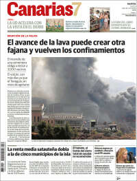 Portada de Canarias 7 (España)