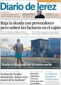 Portada de Diario de Jerez (España)