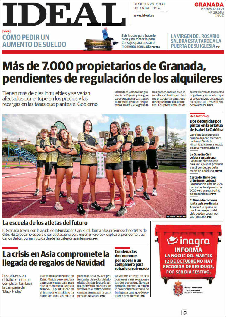 Portada de Ideal (España)