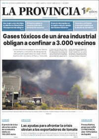 Portada de La Provincia (España)