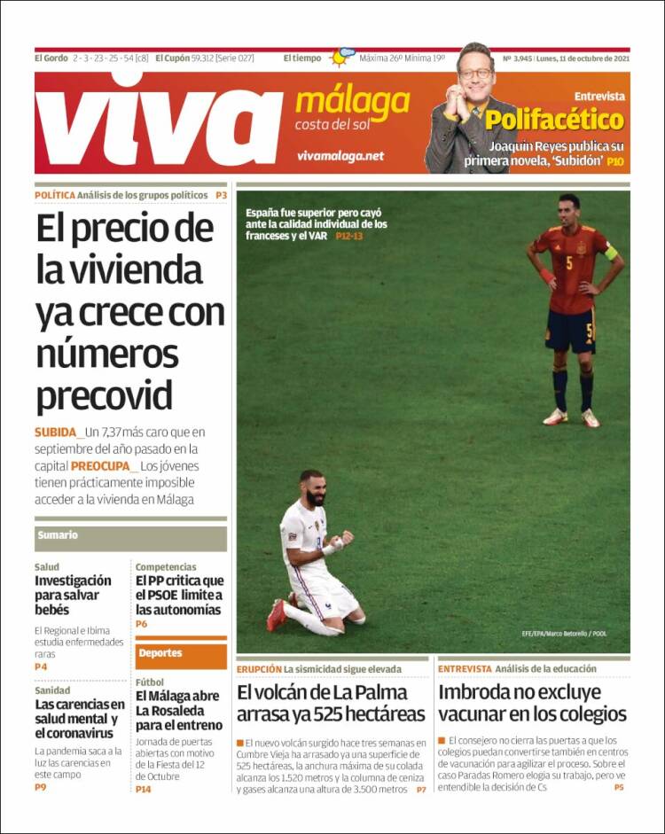 Portada de Viva Málaga (España)
