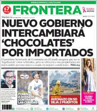 Portada de Frontera (México)