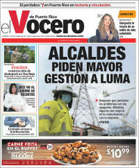 Portada de Vocero (Puerto Rico)