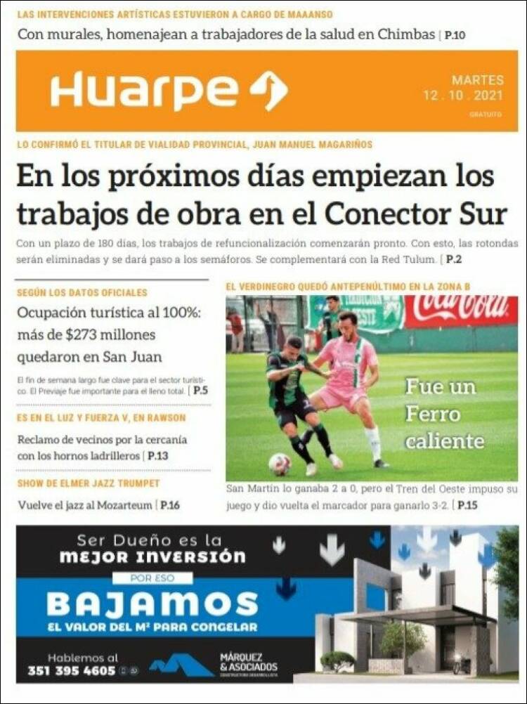 Portada de Huarpe (Argentina)