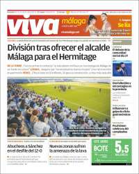 Portada de Viva Málaga (España)